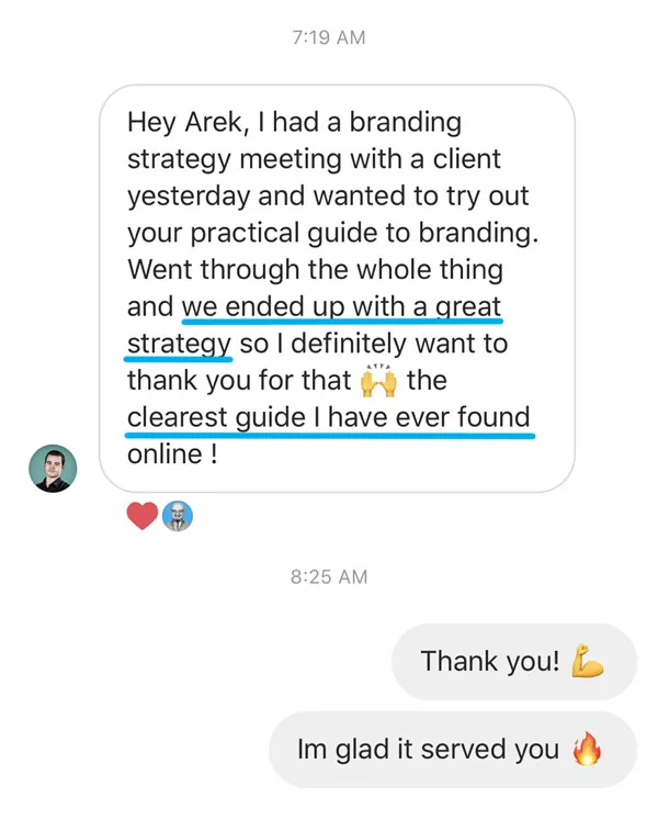 Customer testimonial 4
