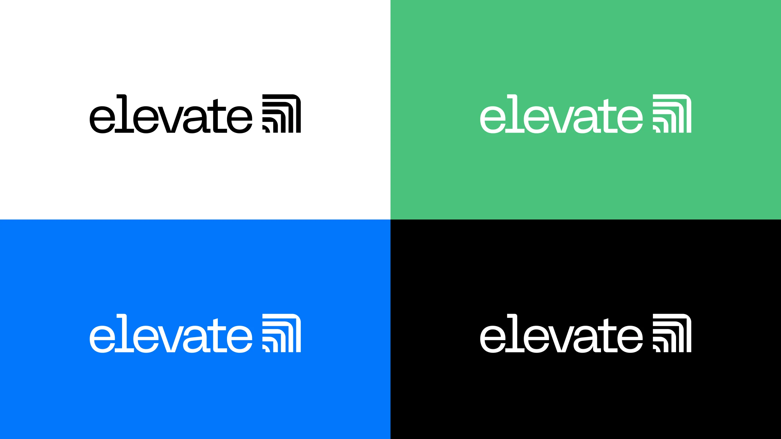 Elevate logo system