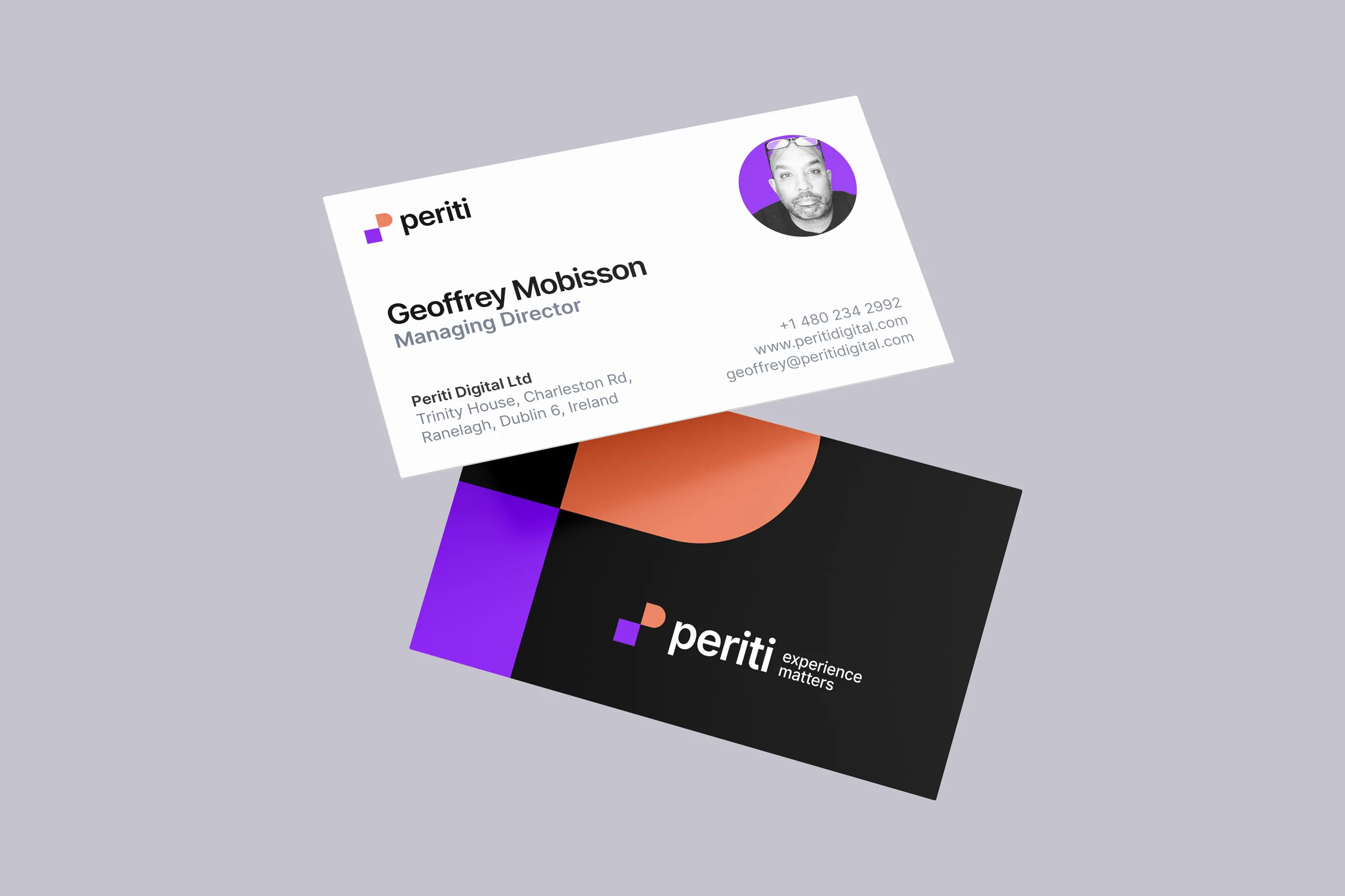 Periti Digital business cards