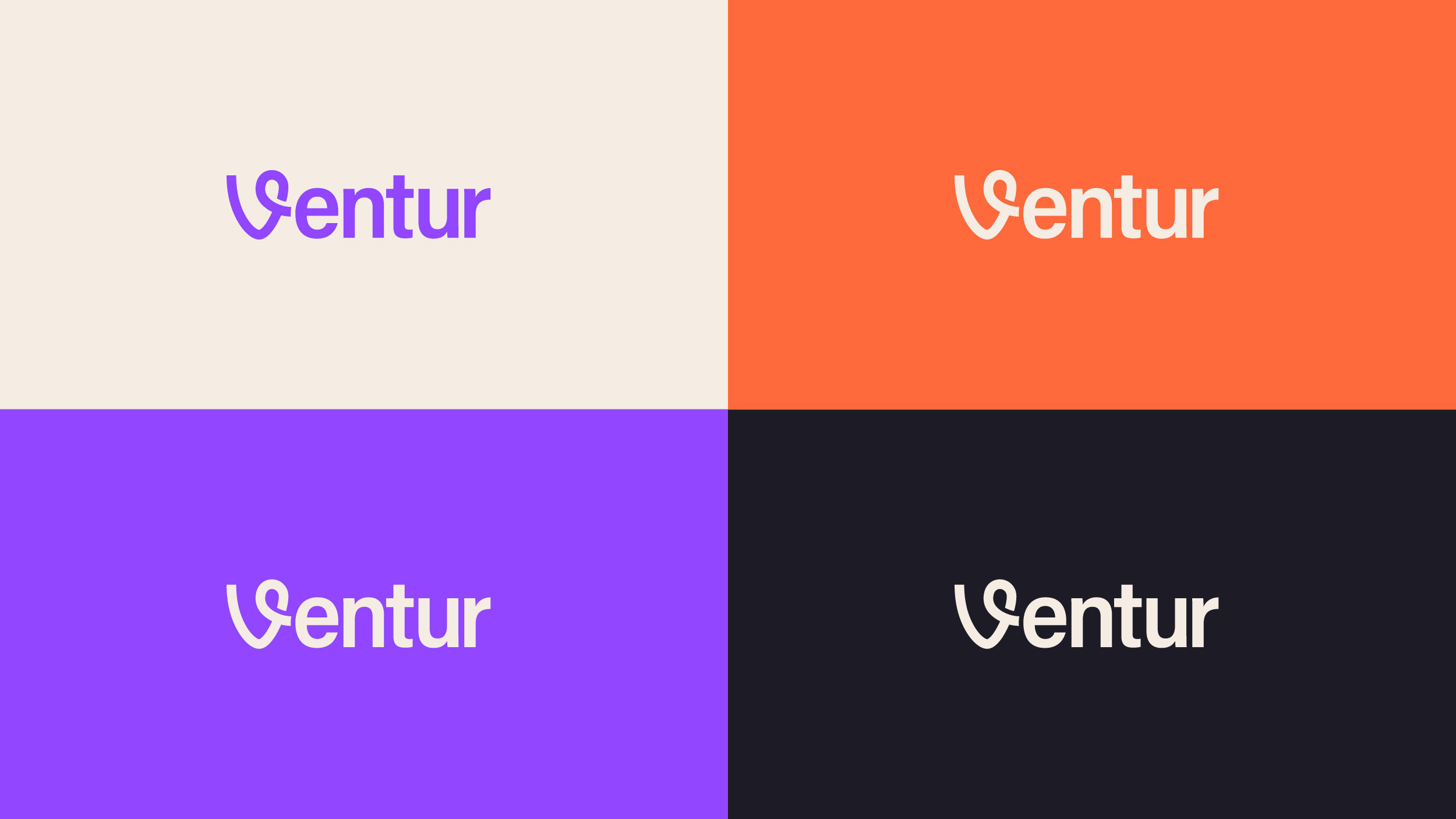 Ventur logo system