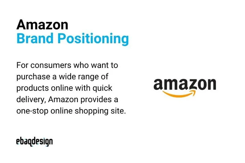 Amazon's Brand Positioning