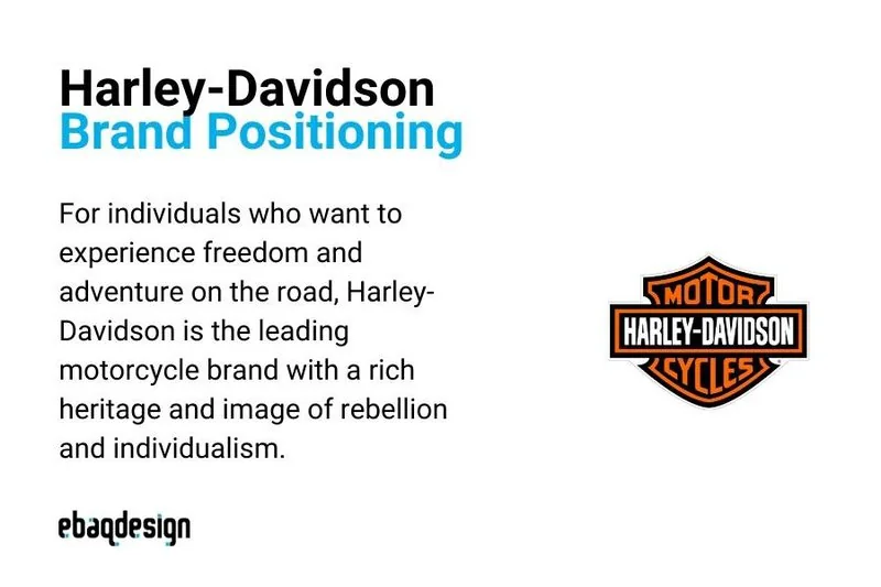 Harley-Davidson's Brand Positioning