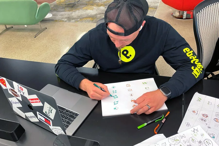 Logo Design—Sketching.
