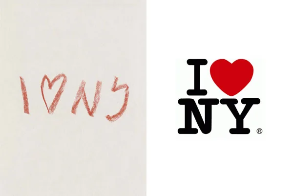I love NY logo sketch