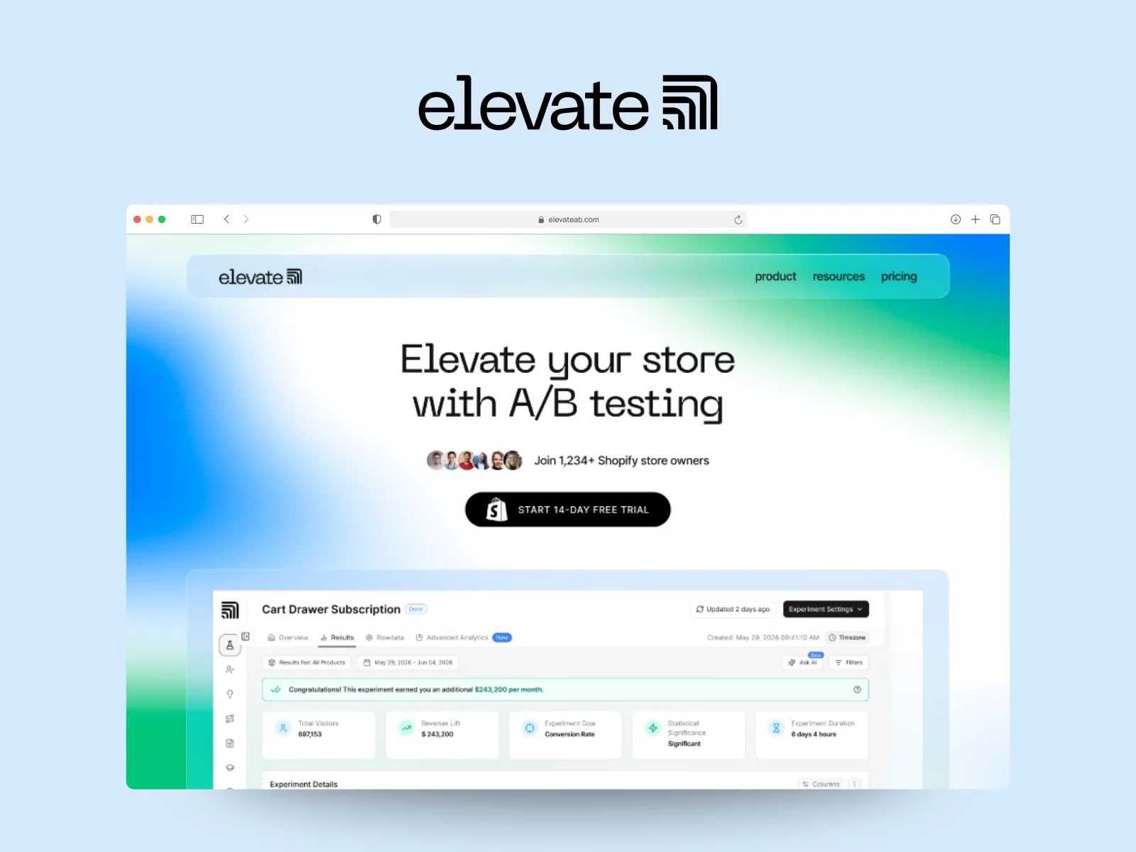 Elevate Website